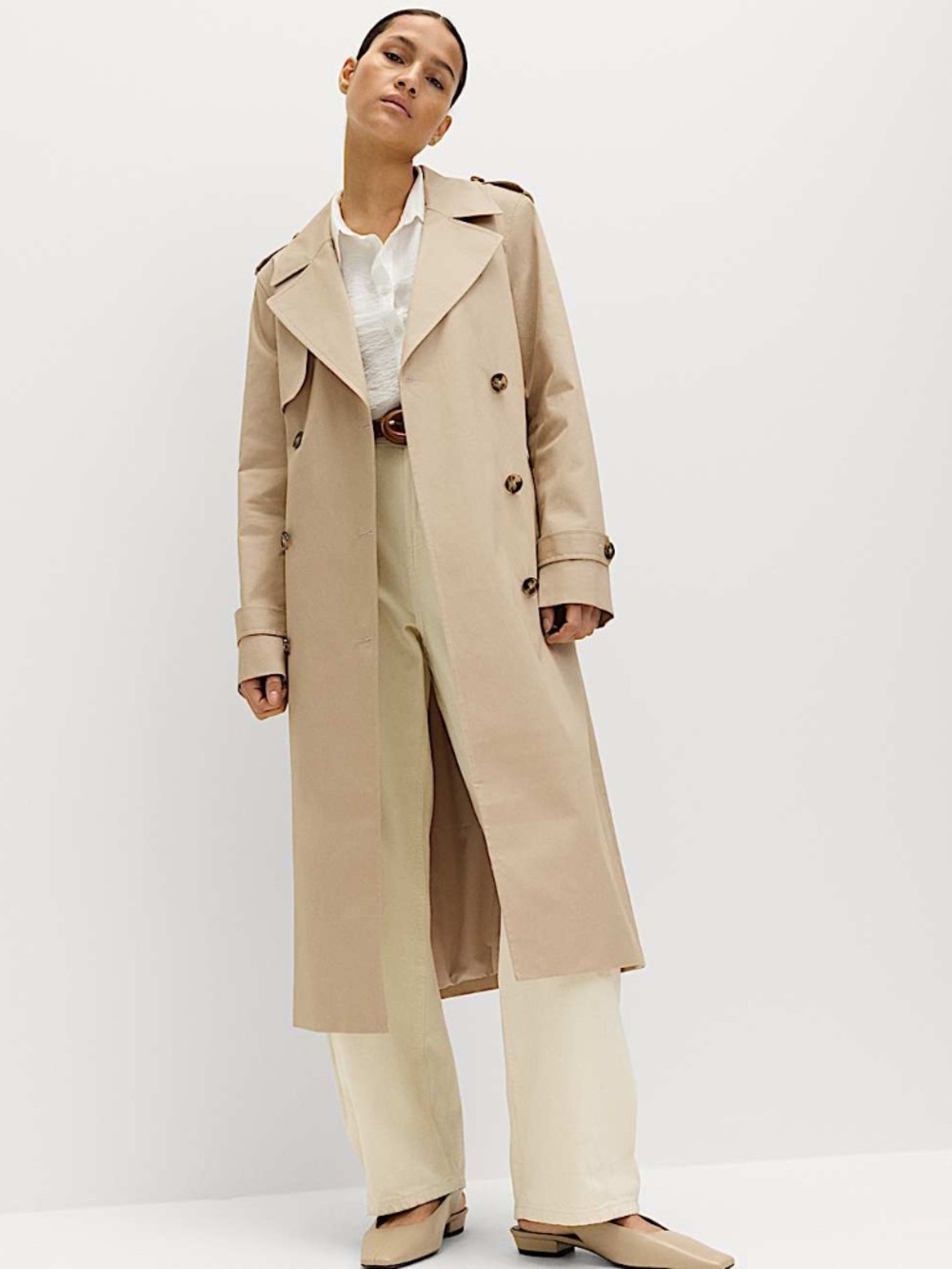 Marks & Spencer Beige Trench Coat